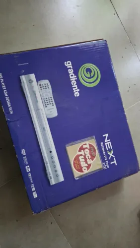 aparelho de DVD player nunca usado