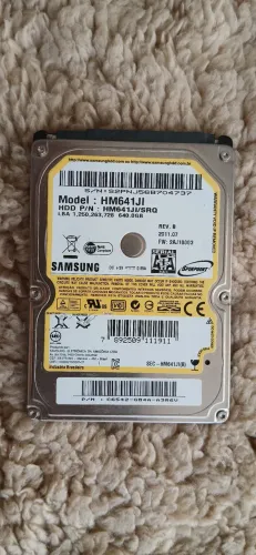 HD Samsung 640GB 2.5 polegada