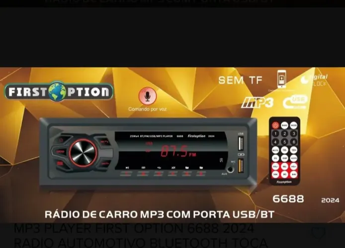 Radio First Option Completo