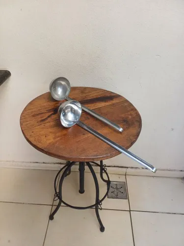 Concha industrial inox grande
