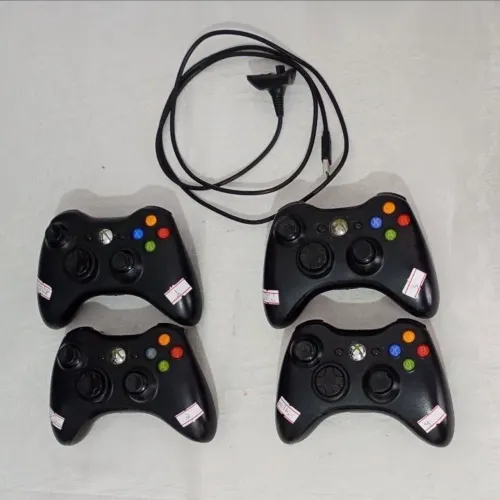 4 Controles Xbox 360 originais - Leia a Descrição