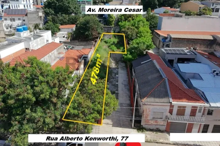 Terreno para venda com 478m² - Centro - Sorocaba - SP