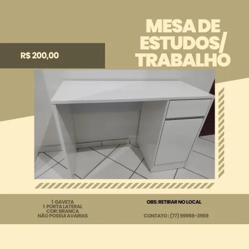 Escrivaninha - Estudos/Trabalho
