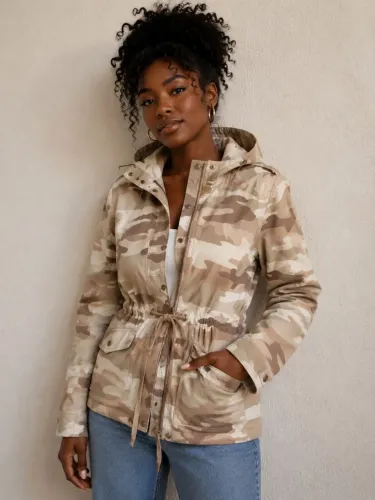 Jaqueta parka forever 21 P/M