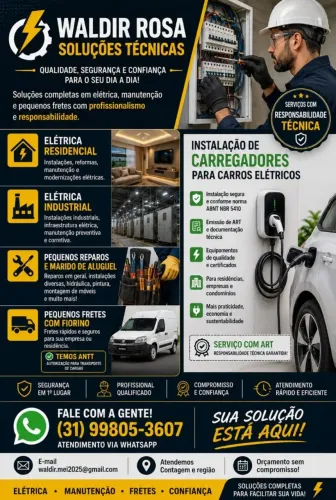 Fretes pequenos  e reparos residencial 