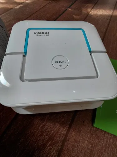 Robô limpador piso frio - iRobot Braava jet 240 - Completo na Caixa (Pouco Uso)