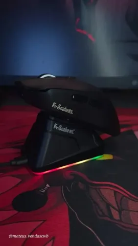 Mouse sem fio recarregável K-Snake X11 Tri mod, paw 3311 !