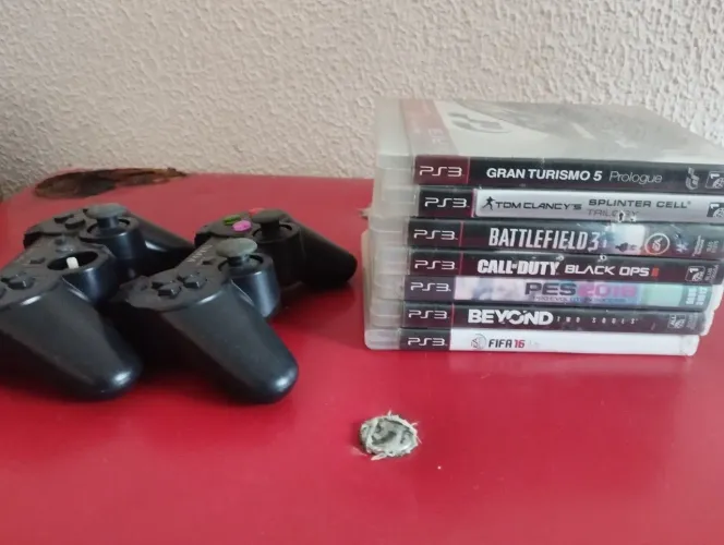 Controle e jogos de ps3