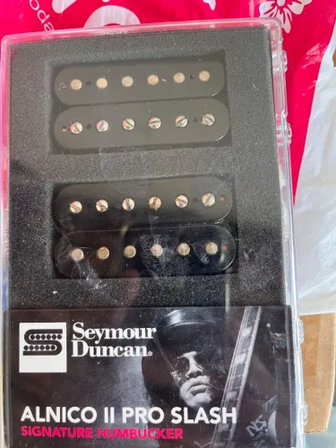 Conjunto de captador Seymour Duncan APH-2 Alnico Pro II preto 11104-08-B