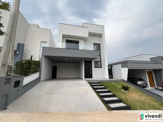 LINDA CASA À VENDA COM 3 SUÍTES , PISCINA E CHURRASQUEIRA NO RESERVA ERMIDA I!!