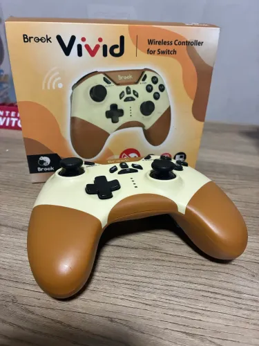Controle Brook Vivid Wireless Switch 2 / Switch / PC Completo