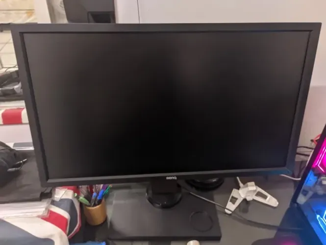 Monitor BenQ XL2430T 144Hz - Para Retirada de Peças / Reperto (Tela Danificada)
