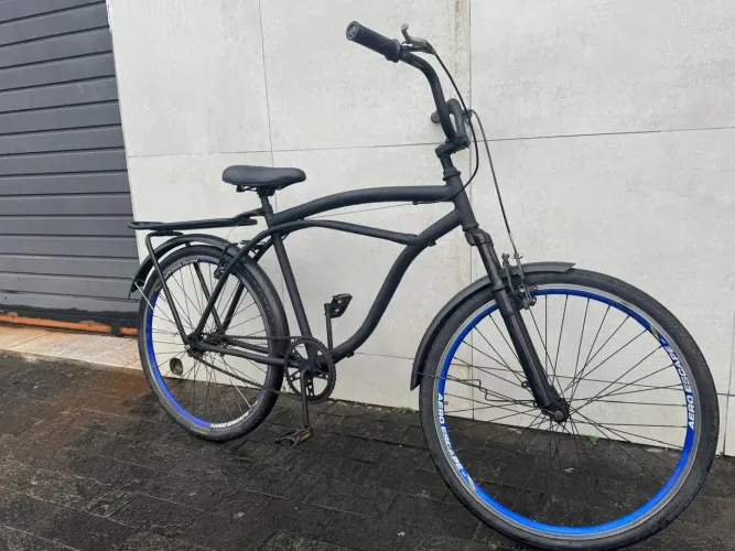 Bicicleta caiçara semi nova com nota