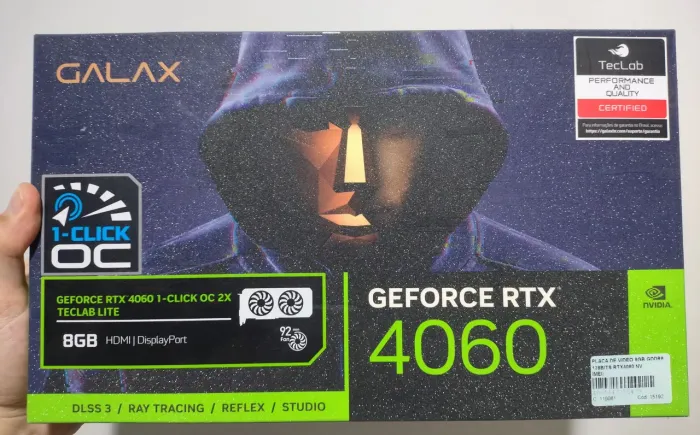 RTX 4060 Galax 8GB Dual Fan