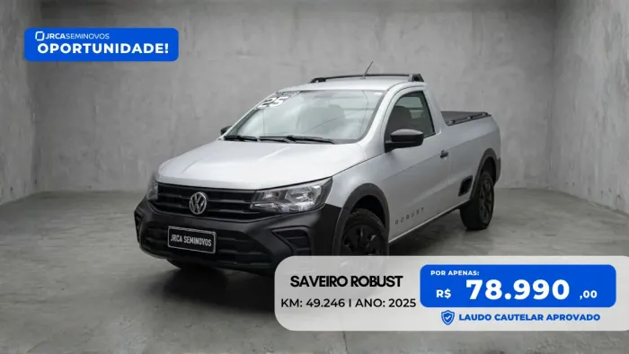 Volkswagen Saveiro Robust 1.6 Total Flex 16V 2025