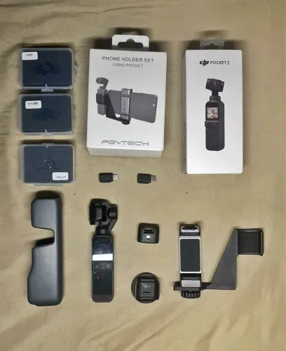Osmo pocket 2 + acessórios