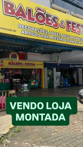 Festas e doces  oportunidade de negócio pronto para trabalhar imediatamente.