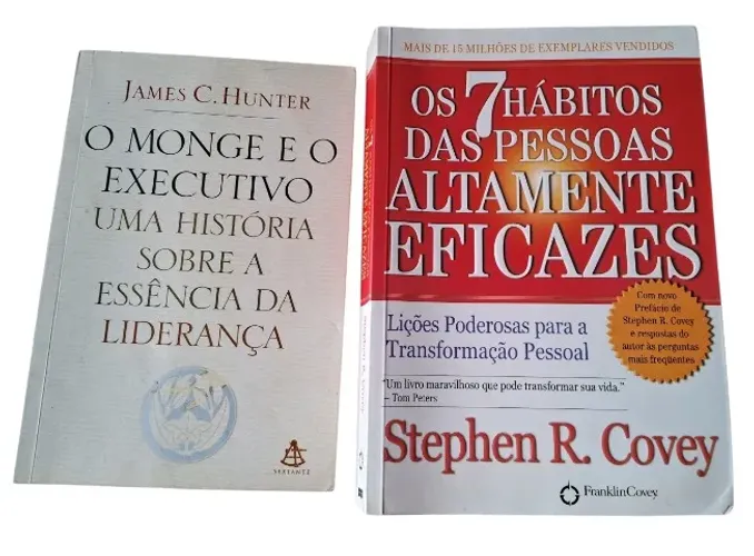 Kit Os 7 Hábitos das Pessoas Altamente Eficazes e O Monge e o Executivo
