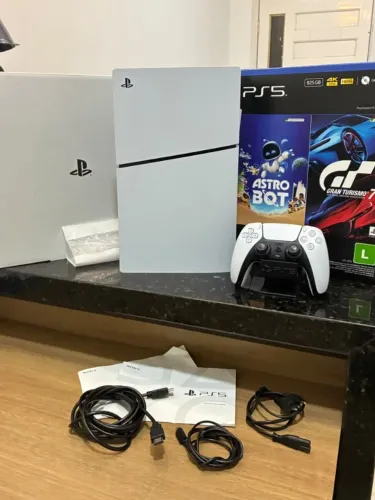 PS5 SLIM DIGITAL 825GB NOVO
