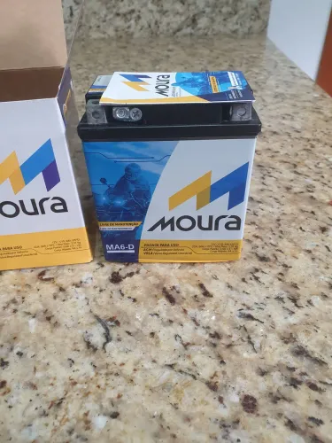 Bateria Moto Moura MA6D