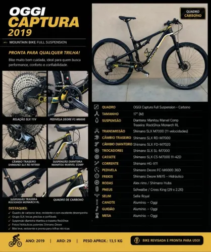 Bike Oggi captura 2019