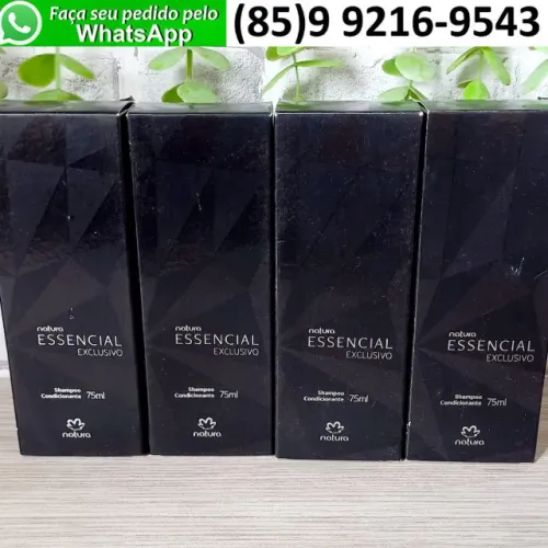 Kit Sabonetes Condicionante Essencial Exclusivo Natura