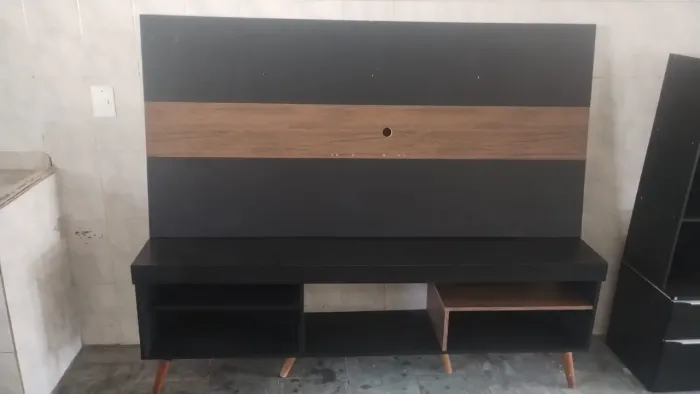 Rack com painel