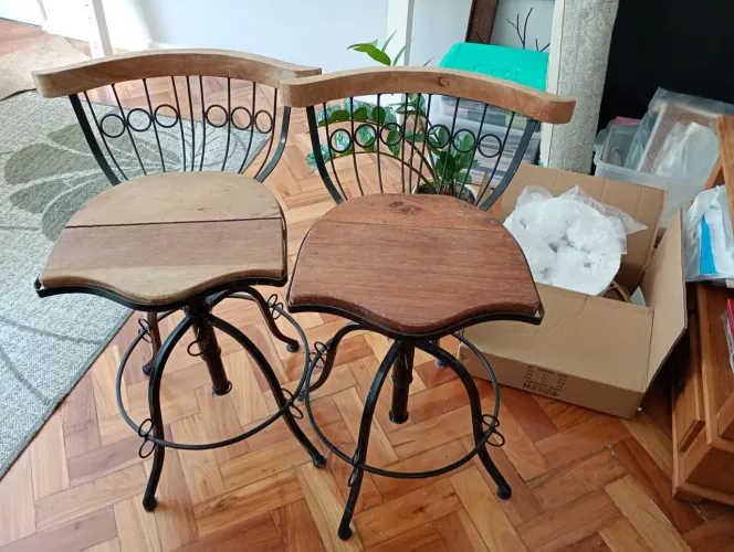 2 Cadeiras artesanato mineiro 
