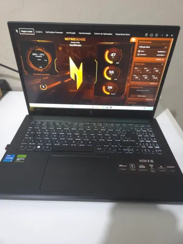 Notebook Gamer Acer Nitro V15 RTX 3050 6GB i5 13420H 8GB DDR5 SSD 512GB 144Hz