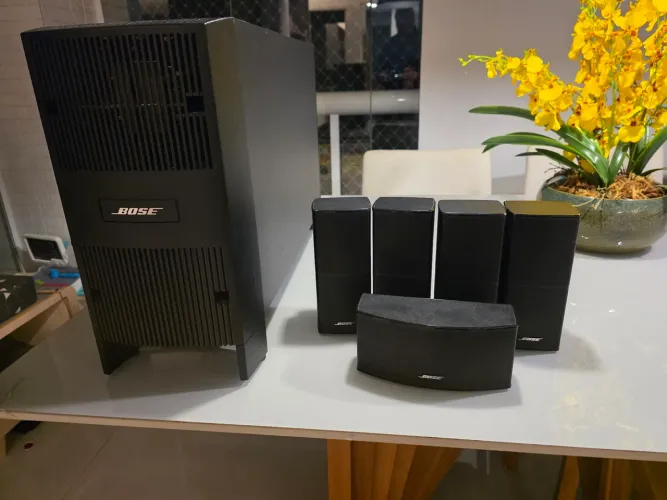Home Theater completo Bose acoustimass 10 V e Receiver Onkyo