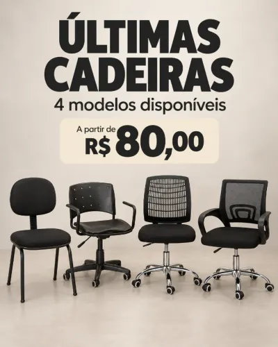 Vendo Cadeiras Escritório