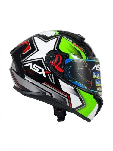 Capacete ASX Draken Pilot Fechado Tamanho 56 | Novo