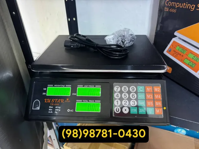 Balança Digital 40 quilos Entrega e 3 meses Garantia