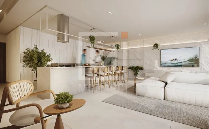 Apartamento / Novo para Venda em Cabedelo, Ponta de Campina, 2 dormitórios, 1 suíte, 2 ban