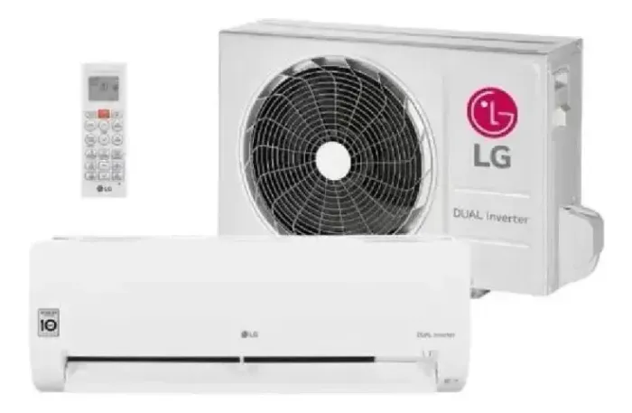 Ar-Condicionado LG Dual Inverter Compact 18.000 Btus Frio Branco