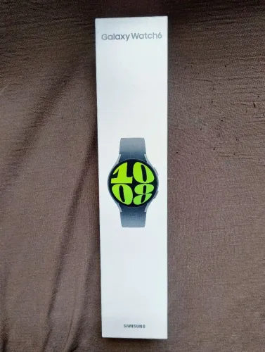 Galaxy Watch 6 (Bluetooth, 44mm) Grafite<br>Grafite - COM LACRE (nunca aberto ou usado)