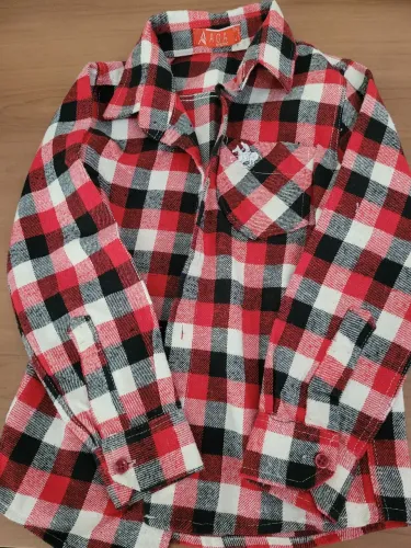 Camisa flanelada xadrez