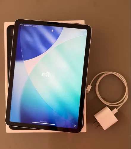 iPad Air 5 geração starlight - 256gb Wi-Fi