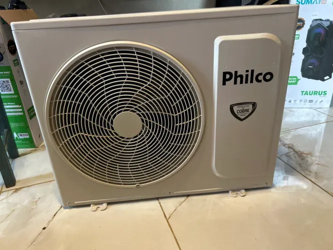 Unidade condensadora ext Philco 9.000 btus Philco nova cobre