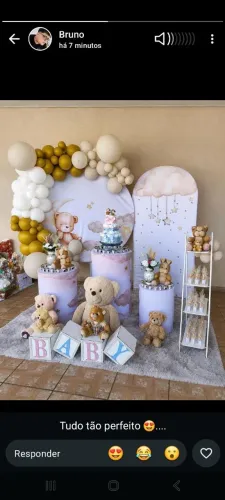 Decoração revelação 