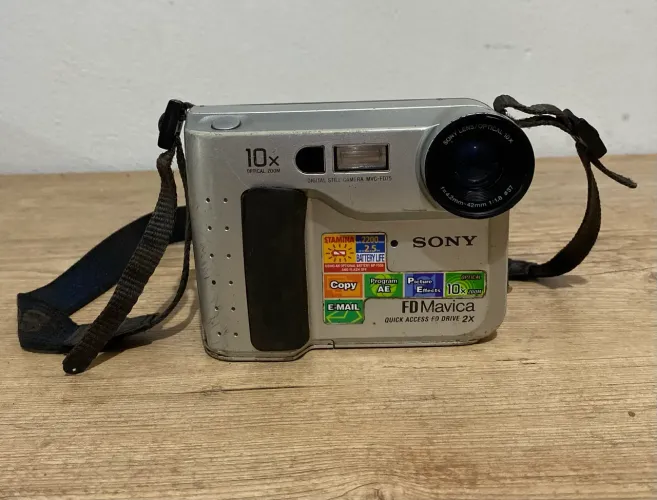 Câmera Sony Mavica