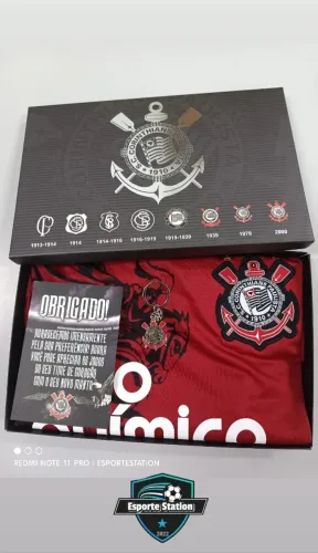 Camisa Corinthians São Jorge Vinho Novo
