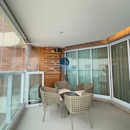 Apartamento com 1 dormitório à venda, 63 m² por R$ 755mil Pompéia - Santos/SP
