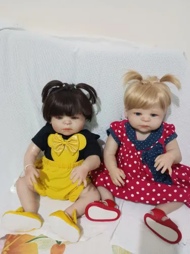 2 bebê reborn 55 cm