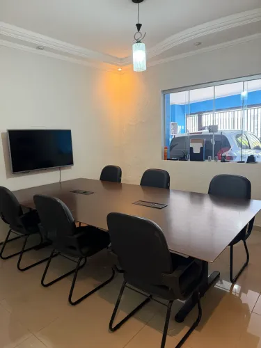 Mesa sala de reunião Tok&Stok