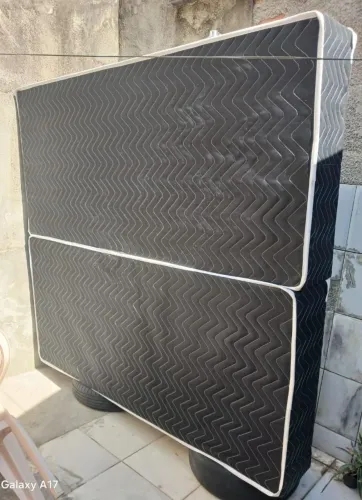 Cama king (base e colchão)