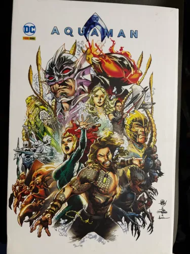 Box Aquaman Geoff Johns Novos 52 - Revistas Lacradas