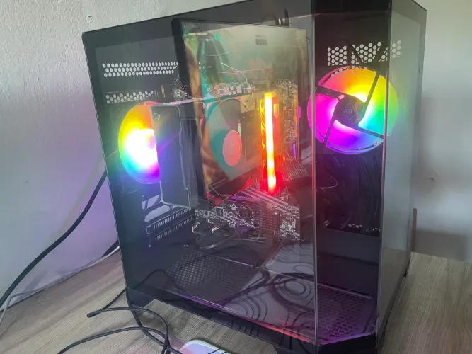 Gabinete Aquário com 2x Fans