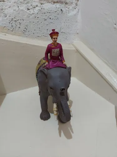 Elefante Indiano em Resina