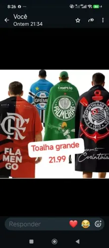 Toalha grande Showw de Bola